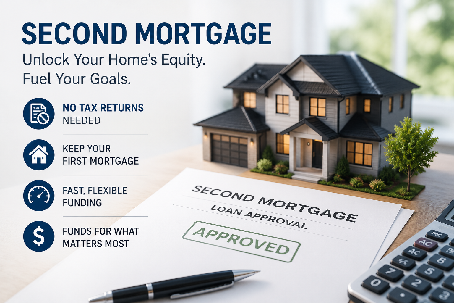 Second Mortgages Without Tax Returns
